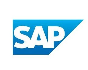 SAP-Logo und SRH-Logo nebeneinander, verbunden durch ein "x", symbolisieren eine Partnerschaft oder Kooperation zwischen den beiden Organisationen.